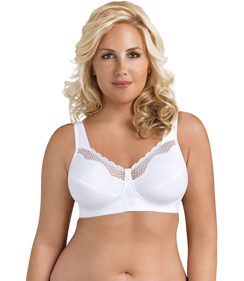 Exquisite Form Womens 5100535 Bra, White, 42D US - Image 1